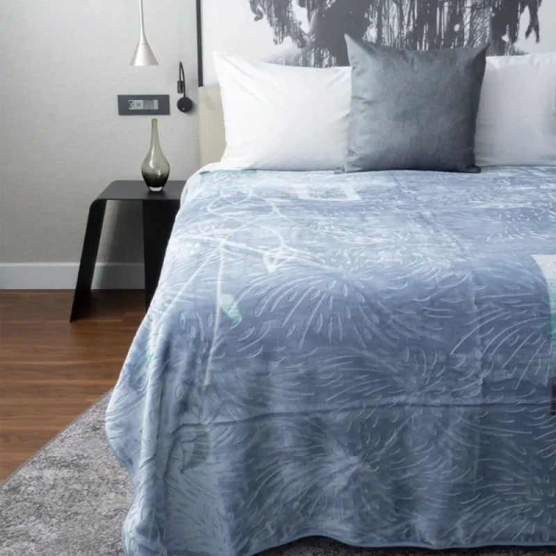 UBUNTU FAUX MINK BLANKET - 1 Ply Double